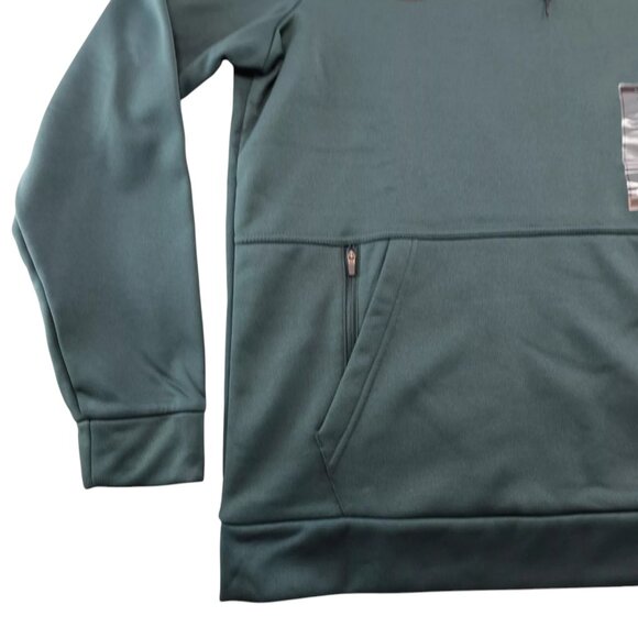 Nike Therma-fit Sweatsuit Men's Size L/XL Fleece 2 PC Tracksuit Green/Black NWT - Picture 5 of 10